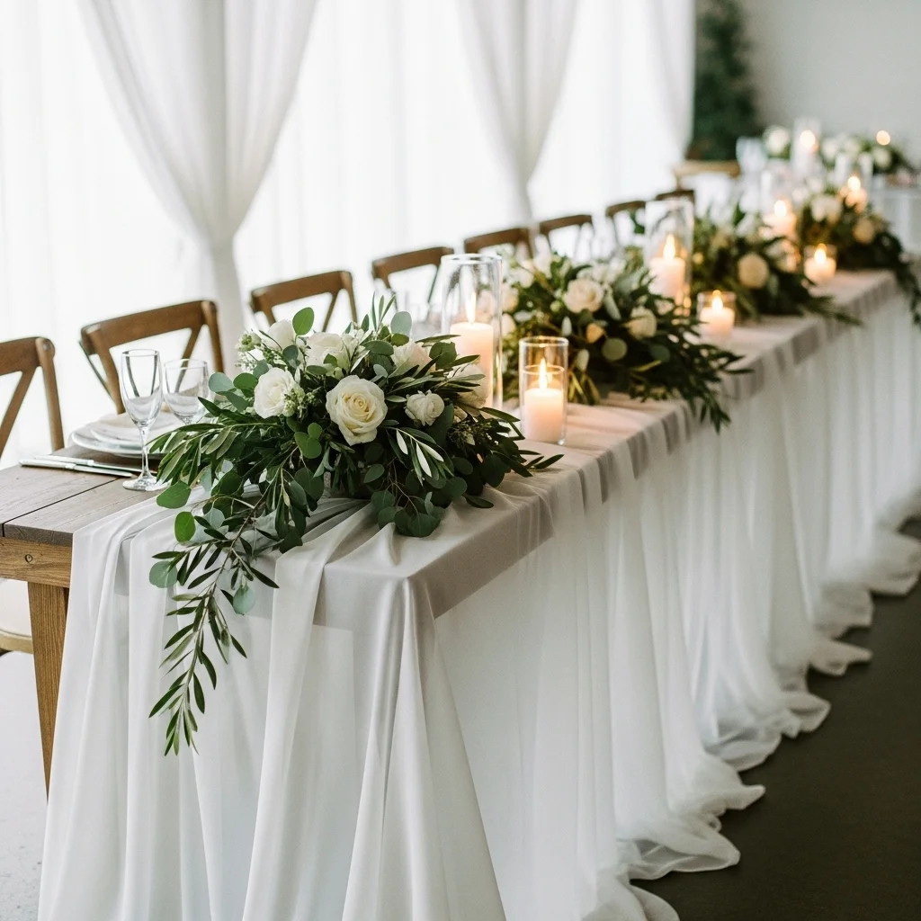 18 Elegant Cheesecloth Table Runner Ideas for a Dreamy Tablescape