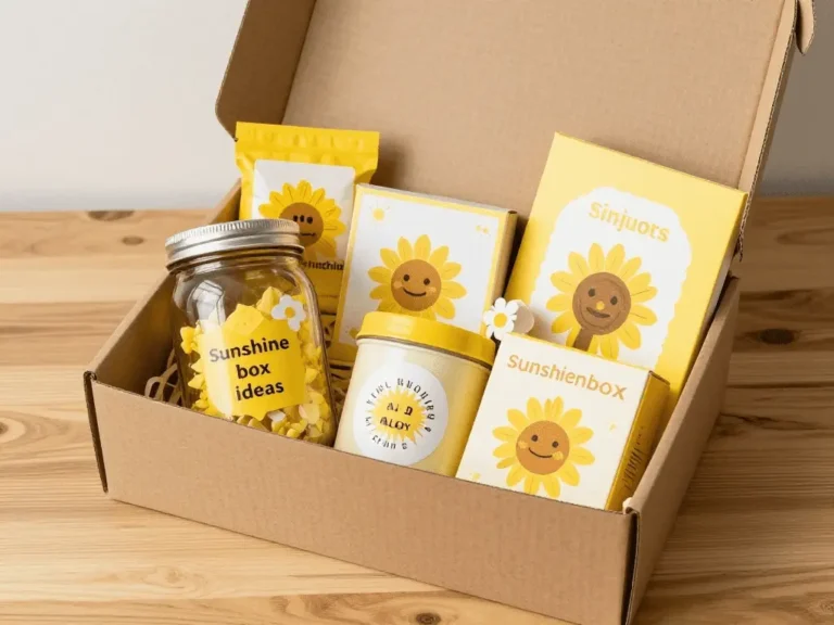 16+ Cute Sunshine Box Ideas for a Happy Surprise Gift