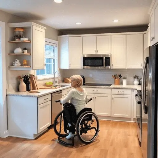 18+ Stylish Wheelchair Accessible Kitchen Designs