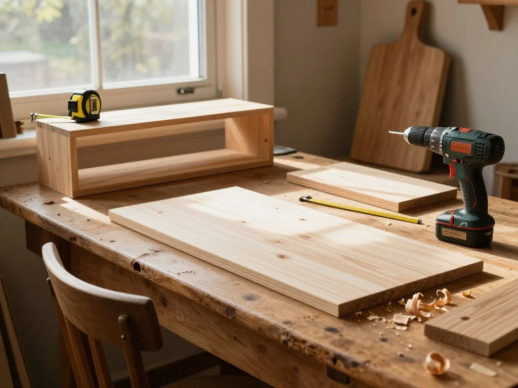 15 Simple Ideas for Easy Wood Projects at Home