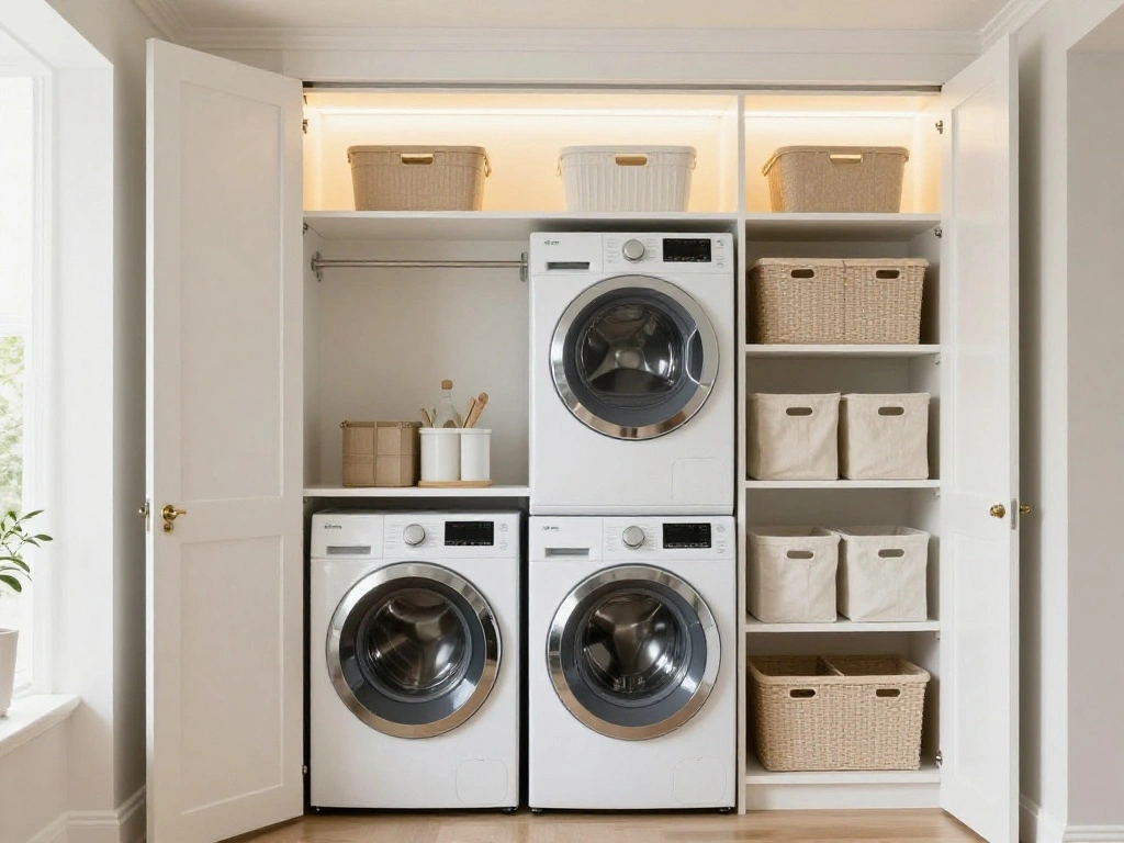 15 Smart Laundry Closet Ideas to Save Your Space