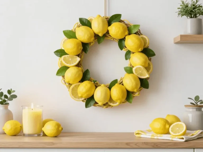 12+ Easy Lemon Craft Ideas for Fresh and Cozy Home Decor