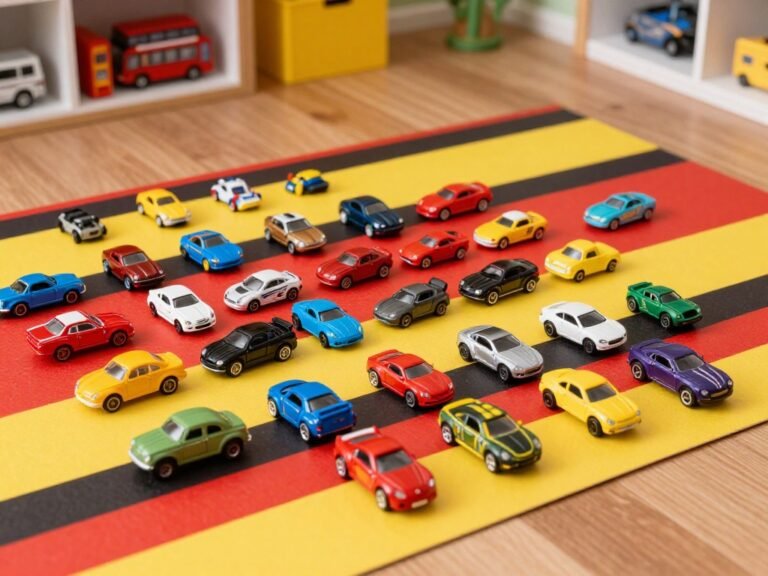 A vibrant, colorful flat-lay