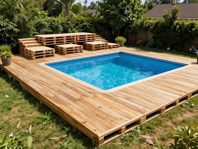 Pallet Pool Deck Ideas