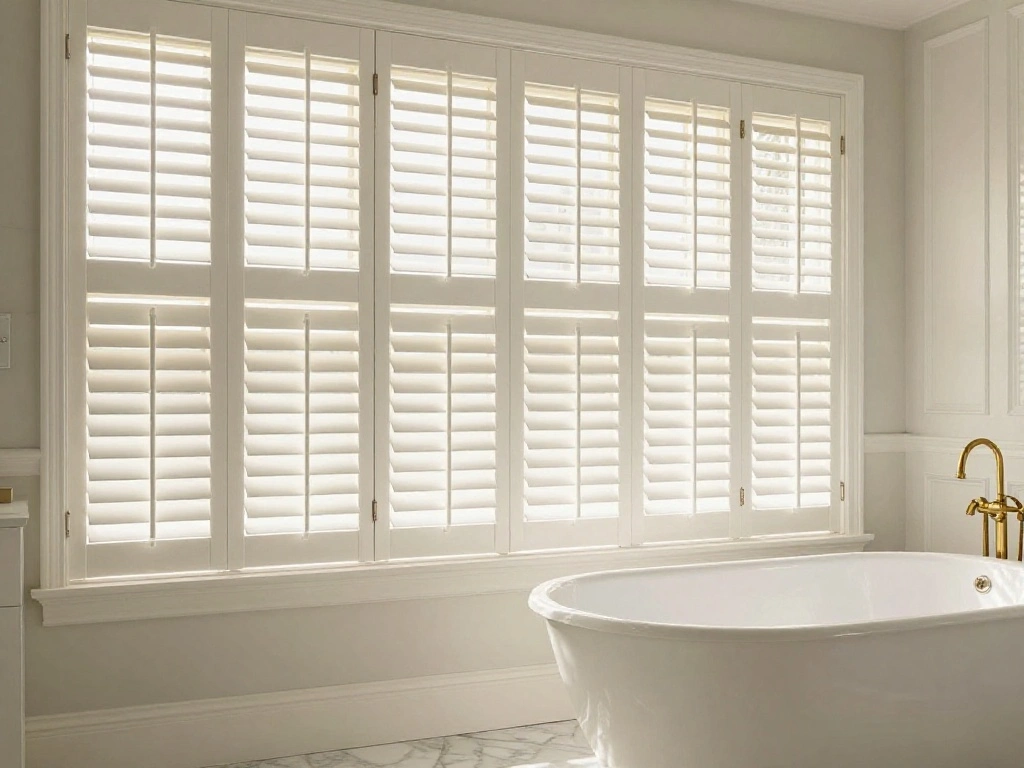 A bright and elegant bathroom