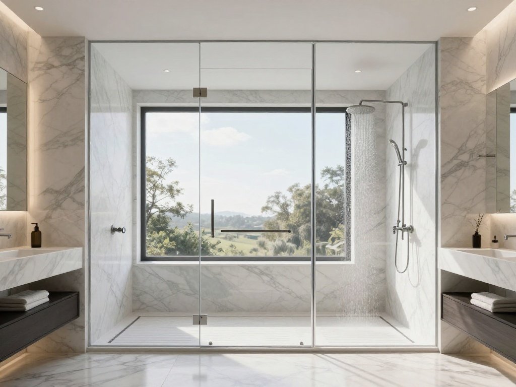 Ultra luxurious modern bathroom