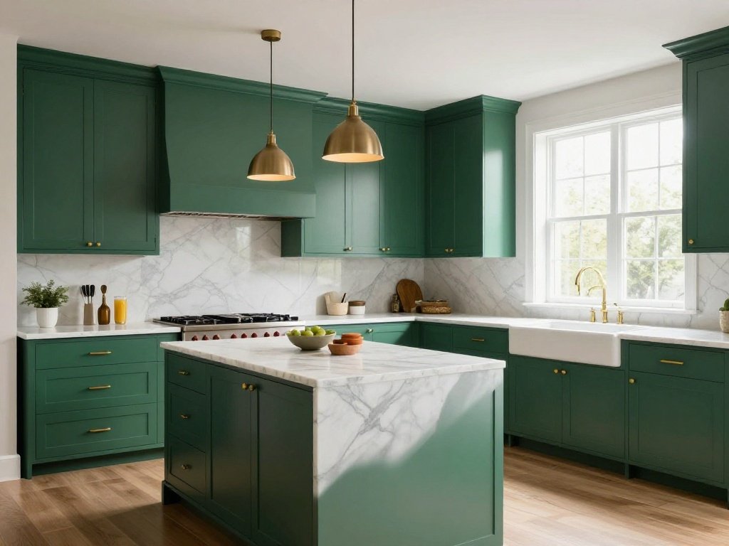 Emerald Green Kitchen Ideas That Impress