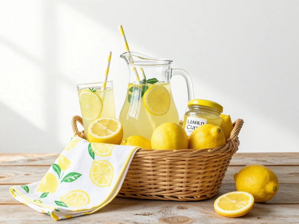 18 Lemonade Gift Basket Ideas Everyone Loves